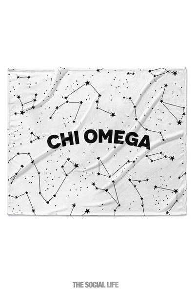 Chi Omega Constellation Blanket