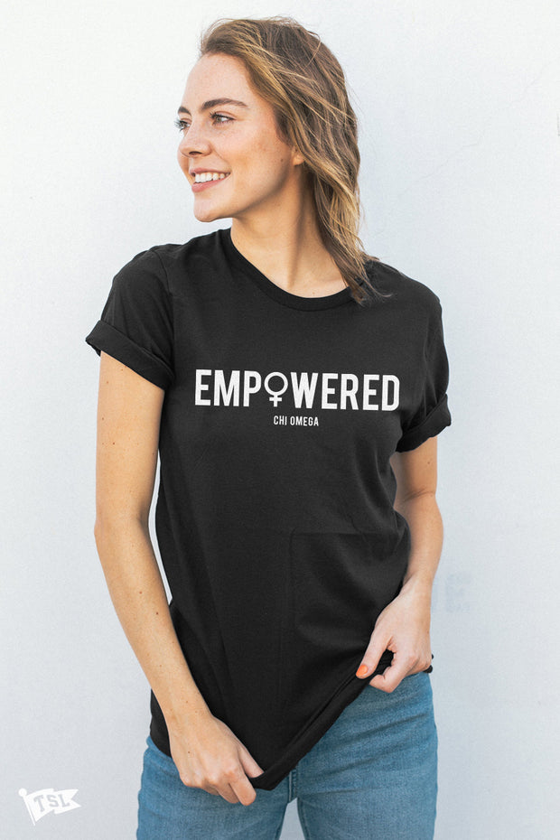 Chi Omega Empowered Tee