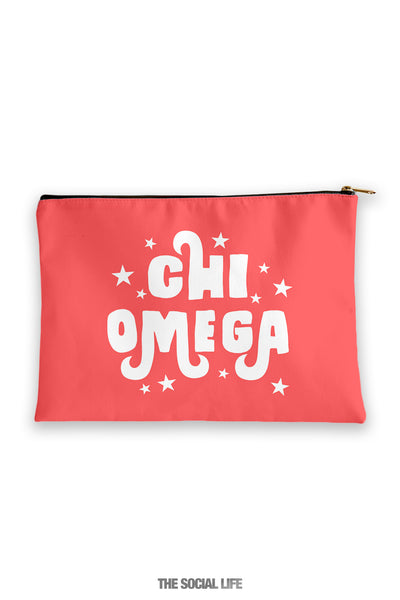 Chi Omega Pixie Cosmetic Bag
