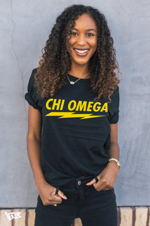 Chi Omega Voltage Tee