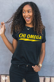 Chi Omega Voltage Tee