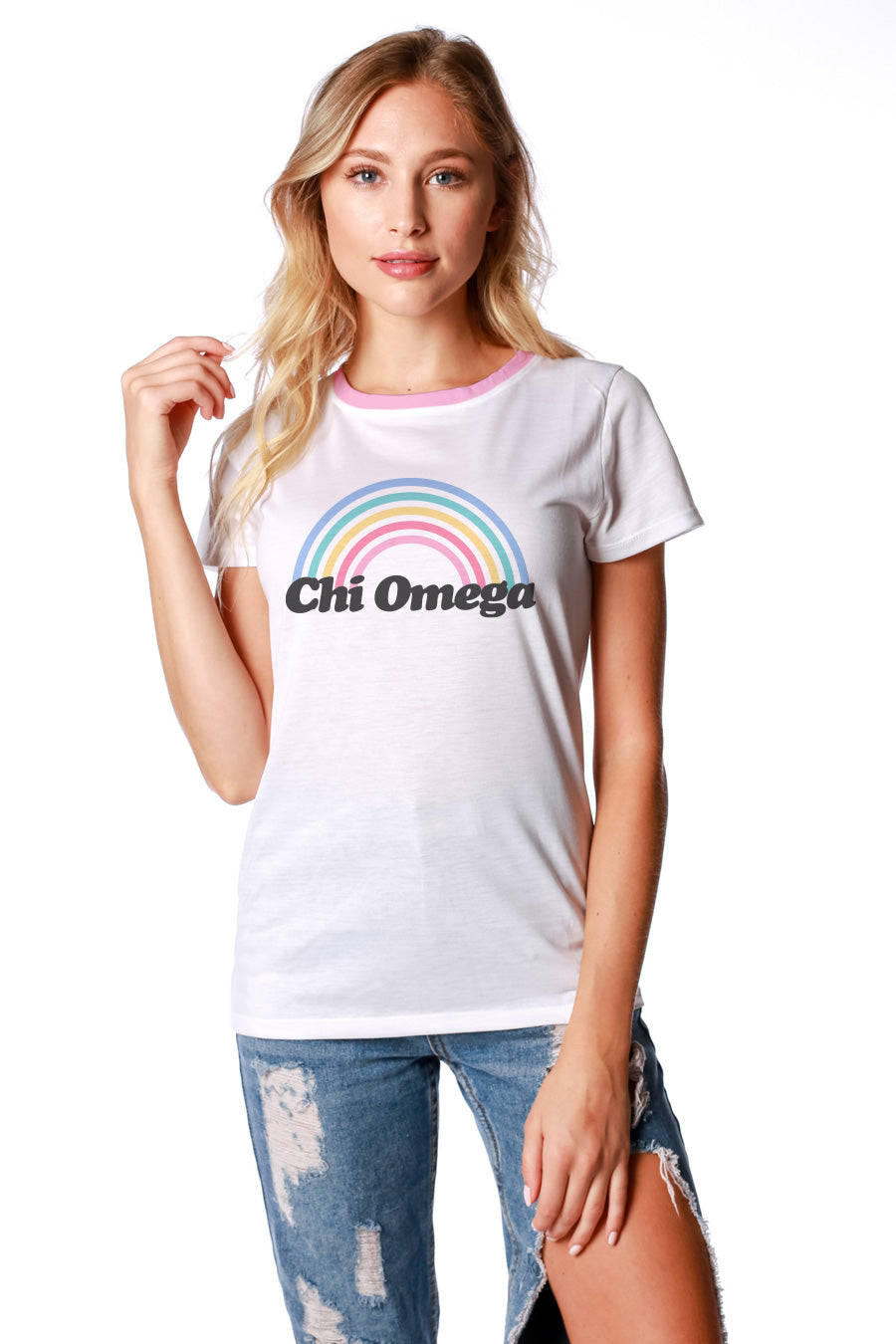 Chi omega 2025 boyfriend shirt