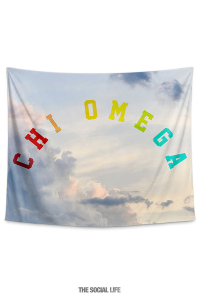 Chi Omega Dreamy Tapestry