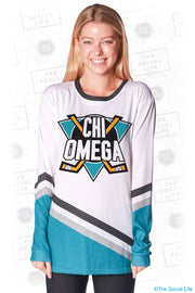 Chi Omega Mighty Hockey Long Sleeve