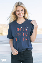 Delta Delta Delta Allegiance Tee