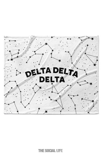 Delta Delta Delta Constellation Blanket