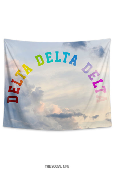 Delta Delta Delta Dreamy Tapestry