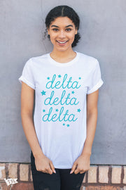 Delta Delta Delta Dreamy Tee