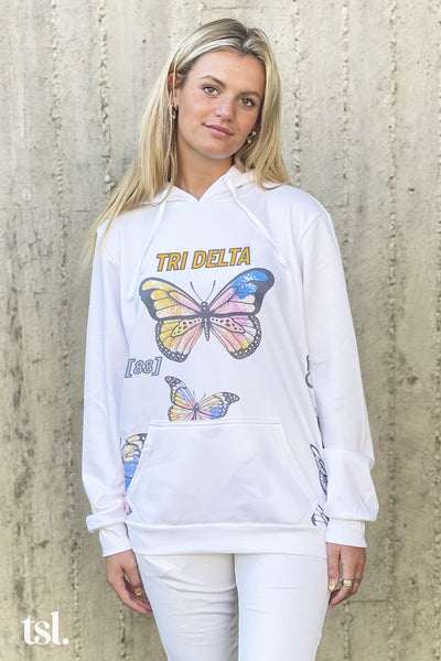 Delta Delta Delta Butterfly Legacy Hoodie