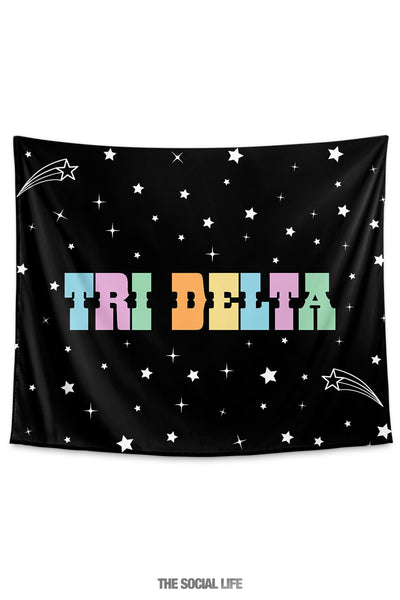 Delta Delta Delta Howdy Tapestry