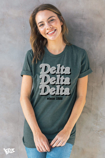 Delta Delta Delta McJagger Tee