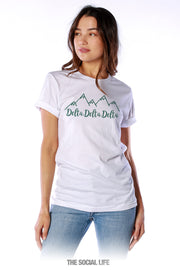 Delta Delta Delta Mountain Doodle Tee