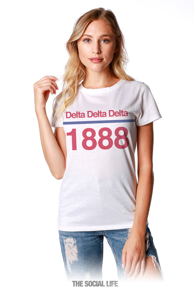 Delta Delta Delta NYC Boyfriend Tee
