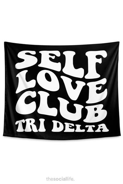 Delta Delta Delta Self Love Club Tapestry