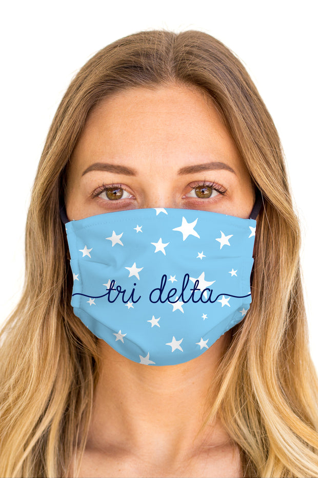 Delta Delta Delta Dreamy Mask (Anti-Microbial)
