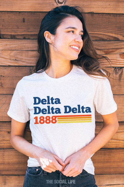 Delta Delta Delta Summer Tee
