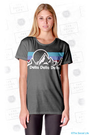 Delta Delta Delta Summit Scoop Tee