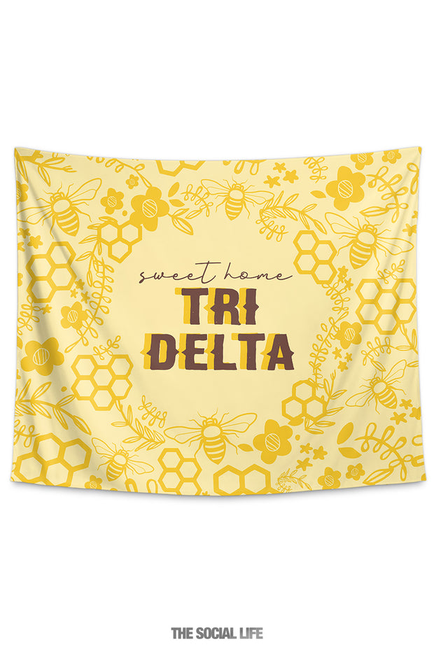 Delta Delta Delta Sweet Home Tapestry