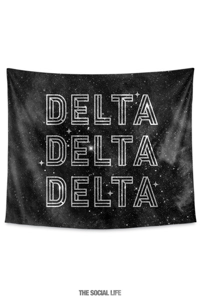 Delta Delta Delta Twinkle Tapestry