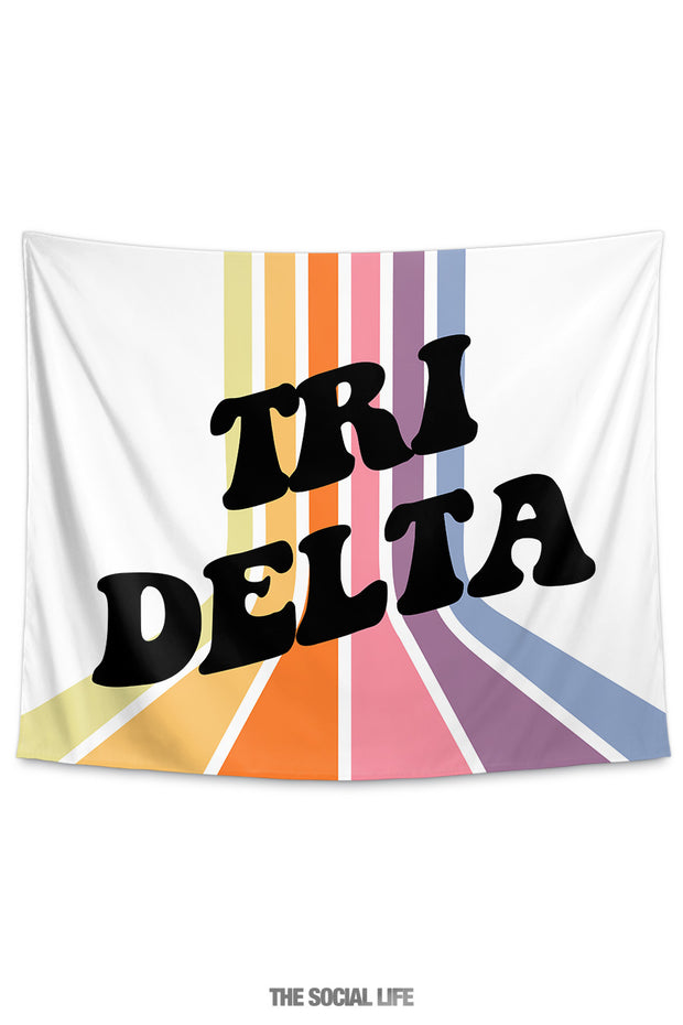 Delta Delta Delta Vibes Tapestry