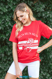 Delta Delta Delta Vintage Cherry Tee
