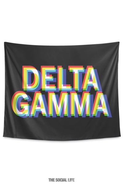 Delta Gamma 3D Vision Tapestry