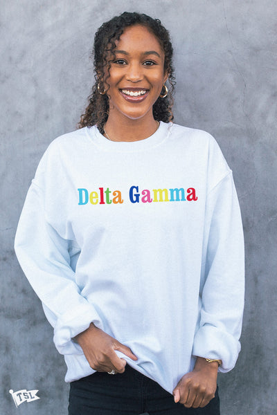 Delta gamma sale crewneck