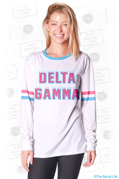 Delta Gamma Frosted Long Sleeve