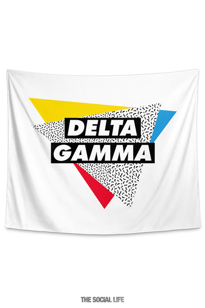Delta Gamma Graphy Tapestry