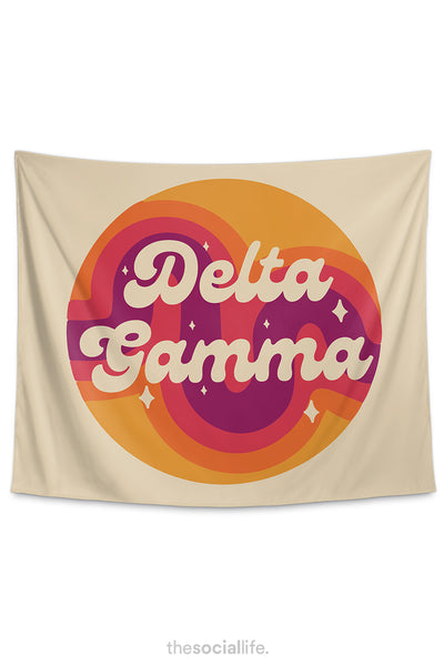 Delta Gamma Radiate Tapestry