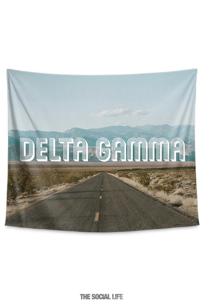Delta Gamma Roadtrip Tapestry