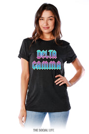 Delta Gamma Rock n Roll Tee