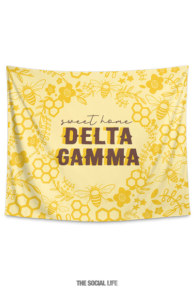 Delta Gamma Sweet Home Tapestry
