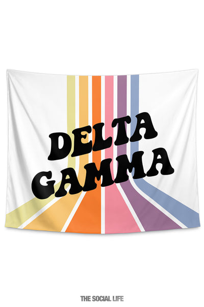 Delta Gamma Vibes Tapestry