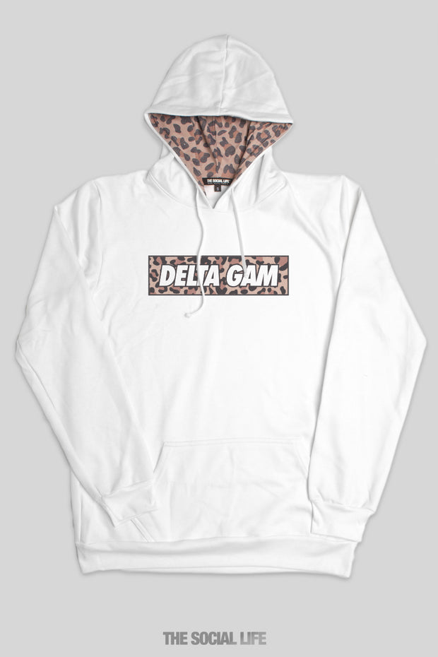 Delta Gamma Leopard Hoodie