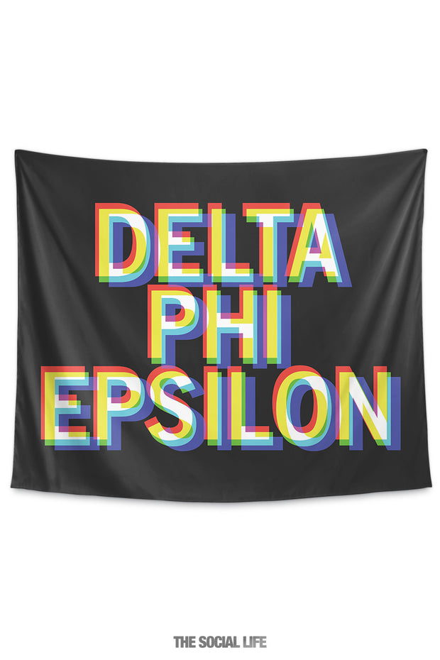 Delta Phi Epsilon 3D Vision Tapestry