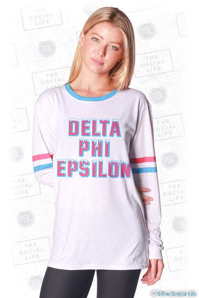 Delta Phi Epsilon Frosted Long Sleeve