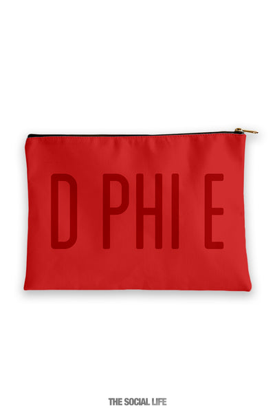 Delta Phi Epsilon Primary Cosmetic Pouch