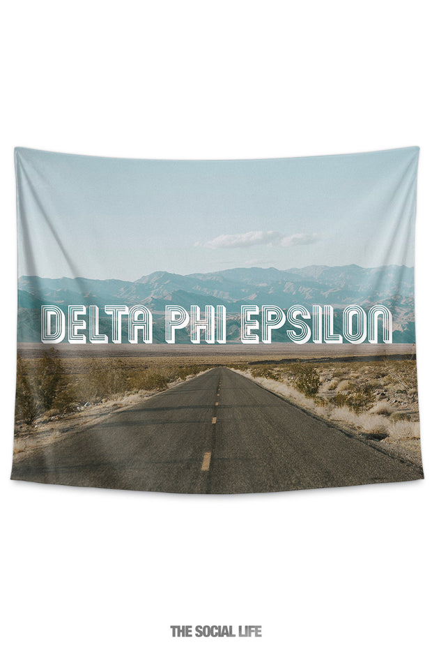 Delta Phi Epsilon Roadtrip Tapestry