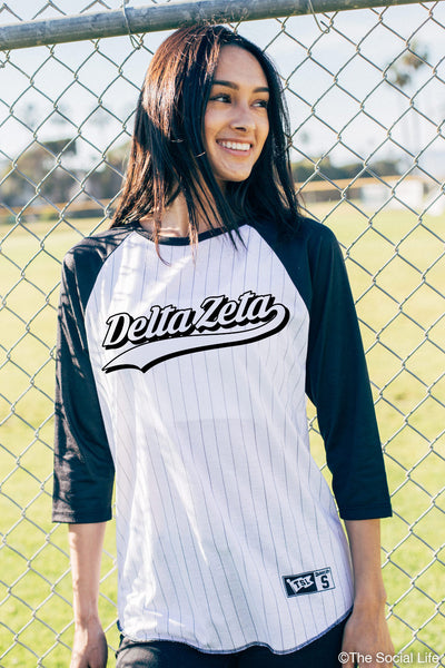 Delta Zeta Baseball Raglan