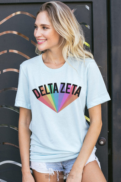 Delta Zeta Colorblast Tee