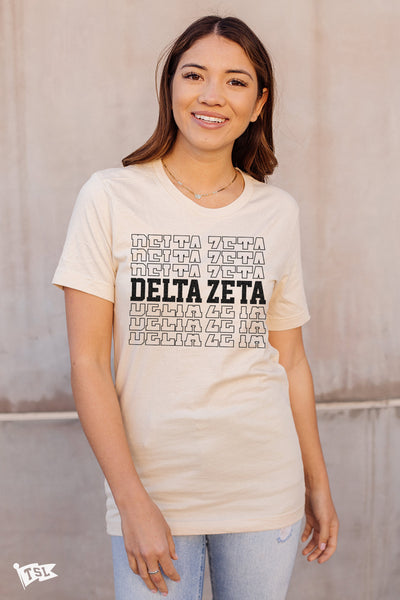 Delta Zeta Endzone Tee
