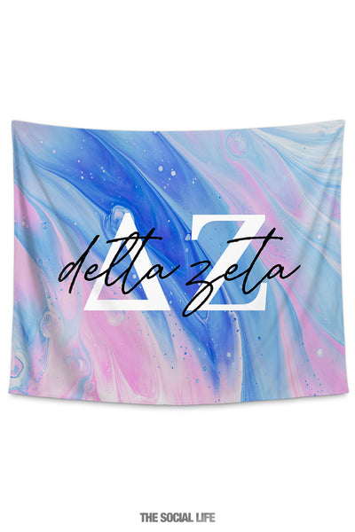 Delta Zeta Essential Tapestry