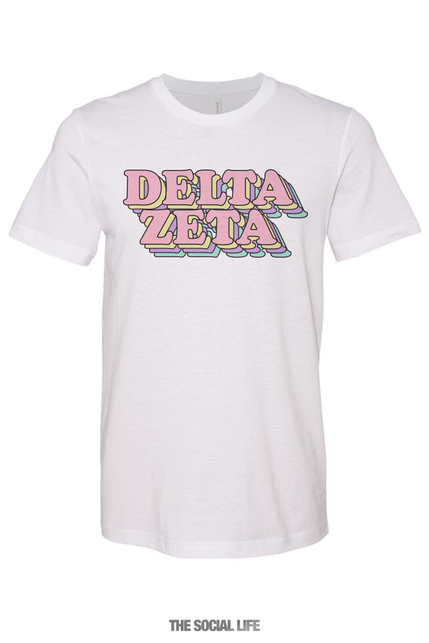 Delta Zeta Retro Tee