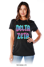 Delta Zeta Rock n Roll Tee