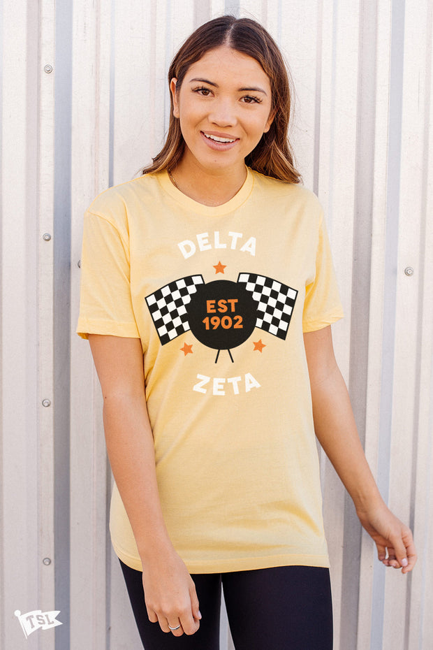 Delta Zeta Speedway Tee