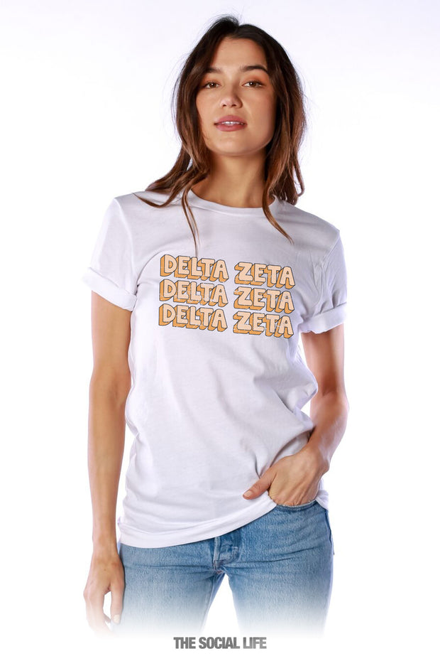 Delta Zeta Stone Age Tee