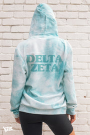 Delta Zeta Digi-Tie Dye Hoodie