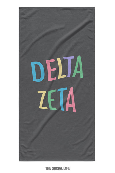 Delta Zeta Turnt Towel