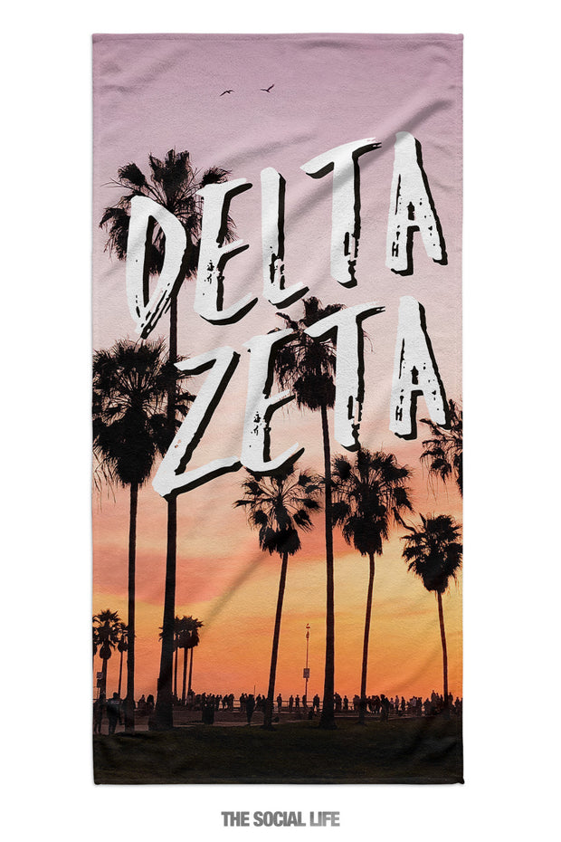 Delta Zeta Venice Towel